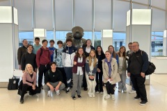 Flat John Heads to Italy with the Classics Department